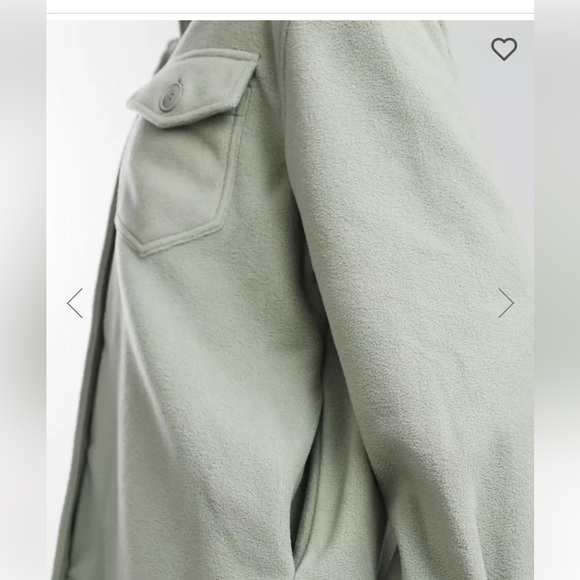 Shinestar Fleece Shacket - Picture 4 of 5